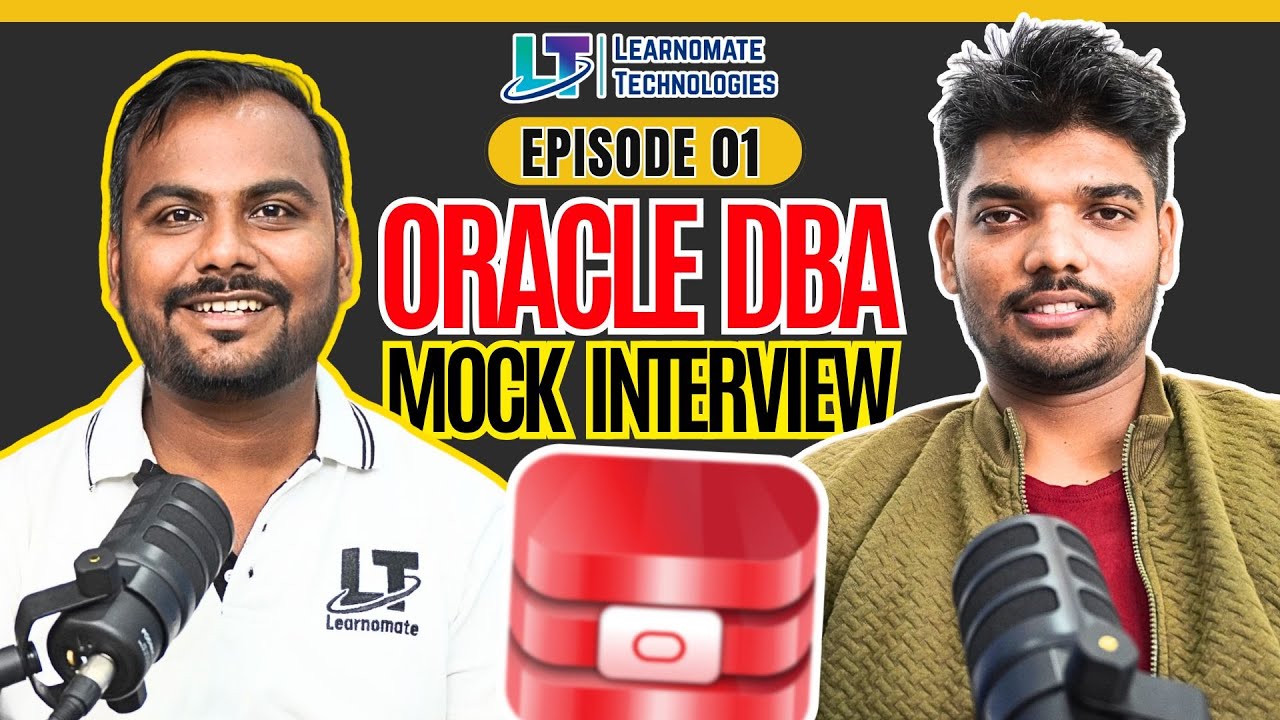 Oracle DBA Mock Interview | Job Ready Questions Asked by Ankush Sir | Learnomate Technologies