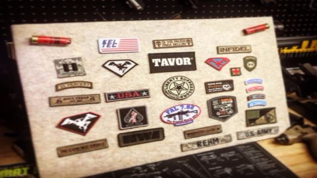 DIY Morale Patch Display