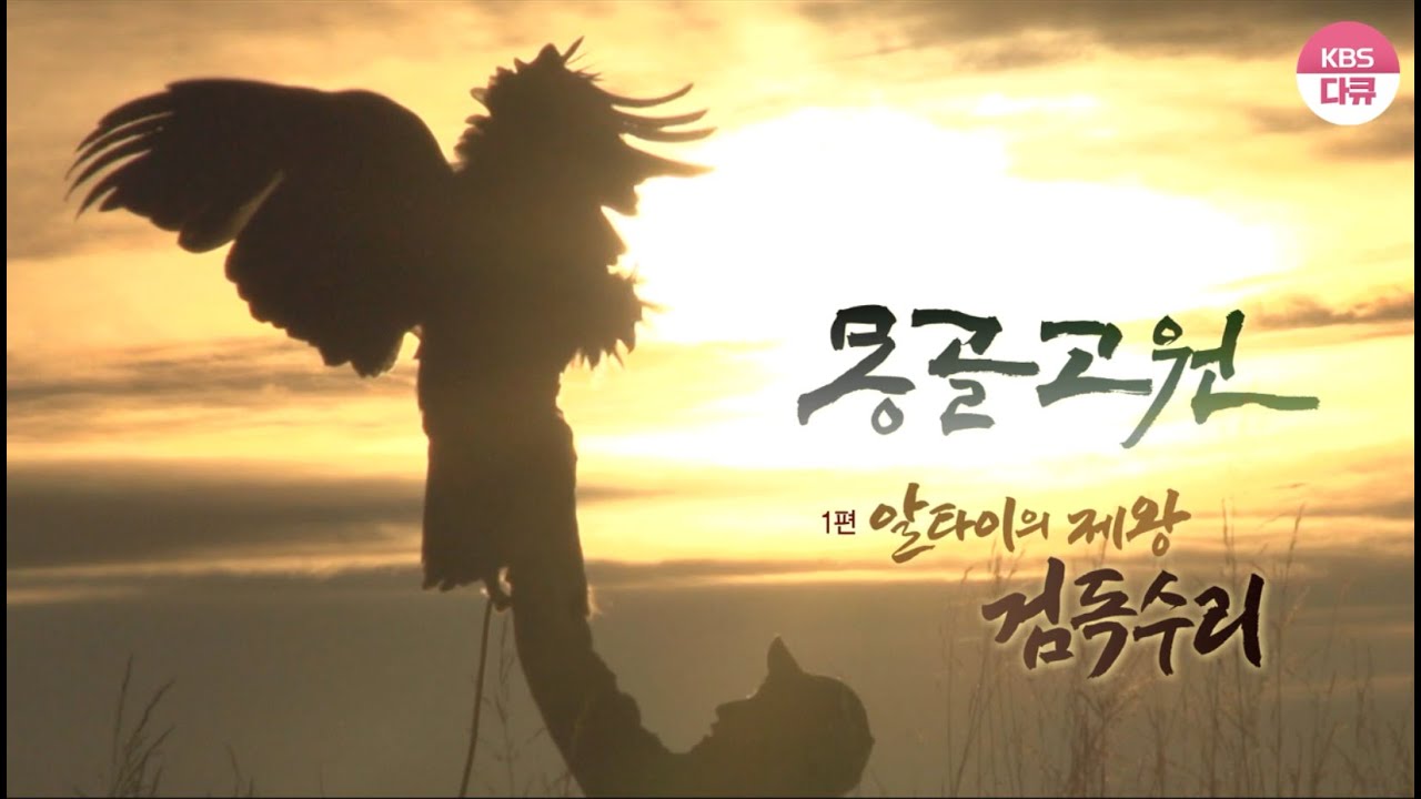 KBS 걸작 다큐멘터리 (몽골고원 1편 - 알타이의 제왕, 검독수리) | Mongolian Plat, golden eagle