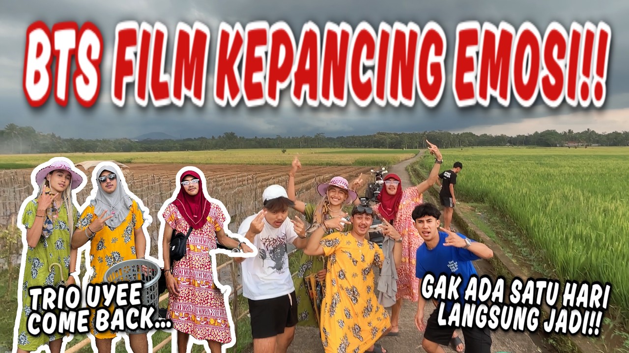 BTS PEMBUATAN FILM MANCING EMOSI !! Engak Sampai Satu Hari Kita buat.