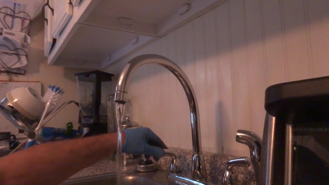 kitchen faucet low water pressure