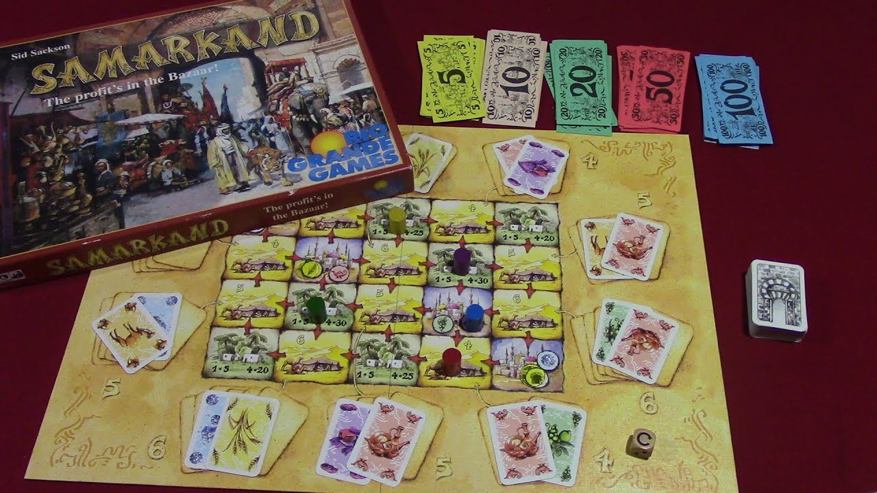 Jeremy Reviews It... - Samarkand Board Game Review