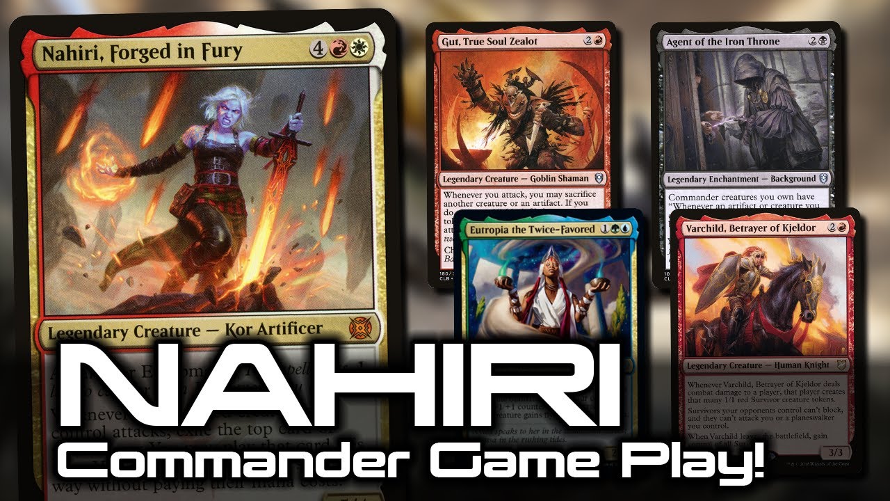 Nahiri Forged in Fury Commander Deck | Magic Online EDH Gameplay