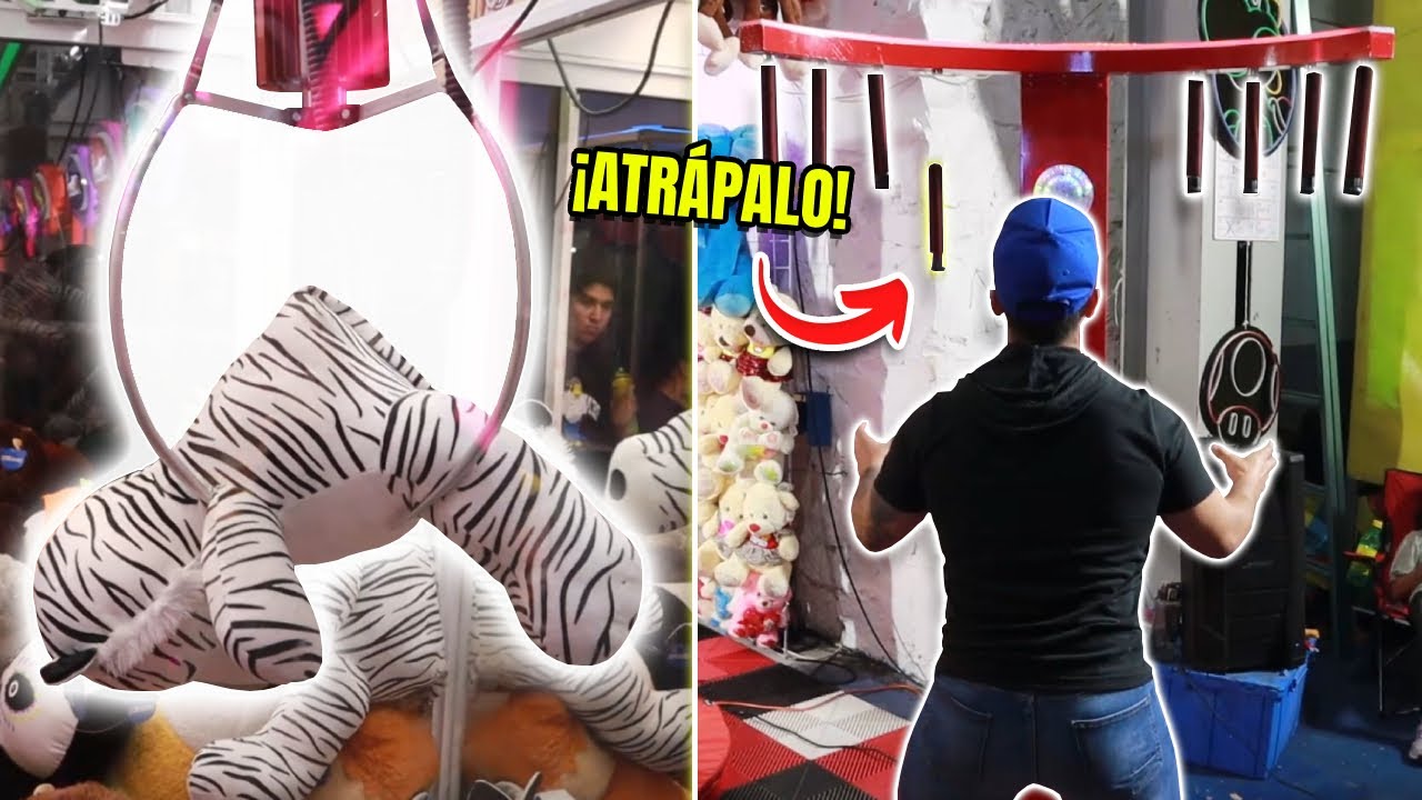 ¡GANÉ TODAS LAS GARRAS Y JUEGOS DE LA FERIA!