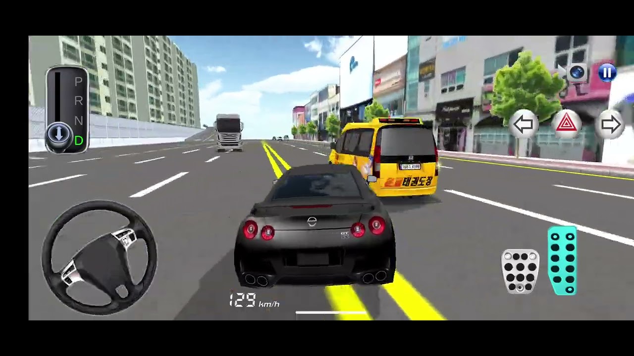 3D Car Driving Game 