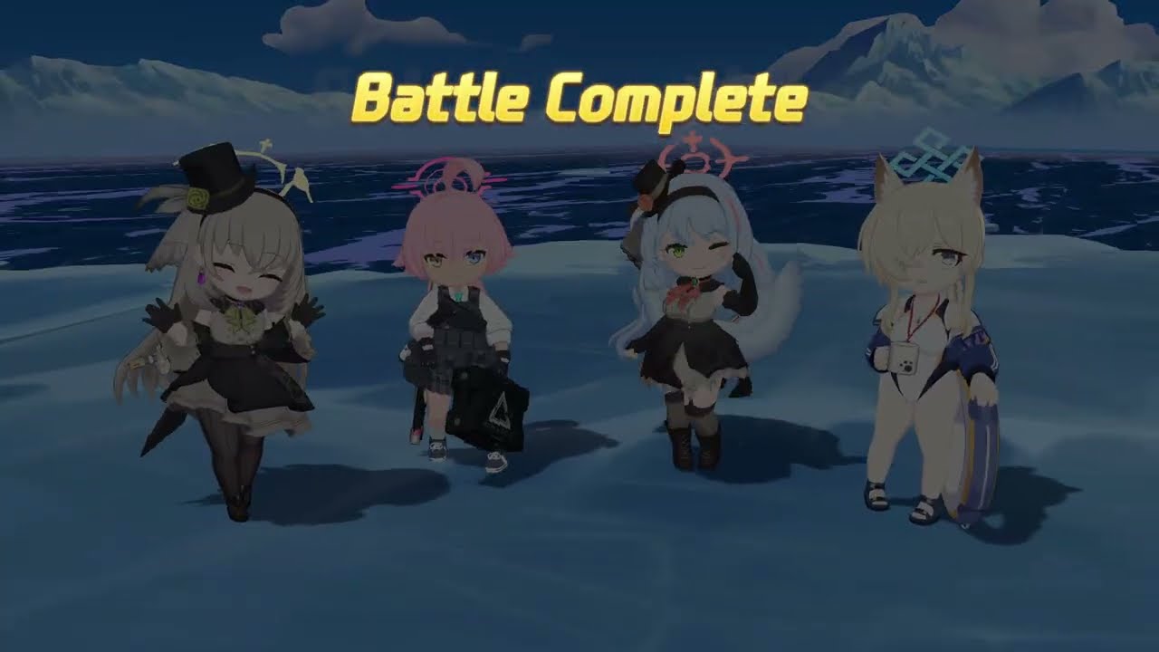 [Blue Archive/JP] World Raid | Geburah D Difficulty in 