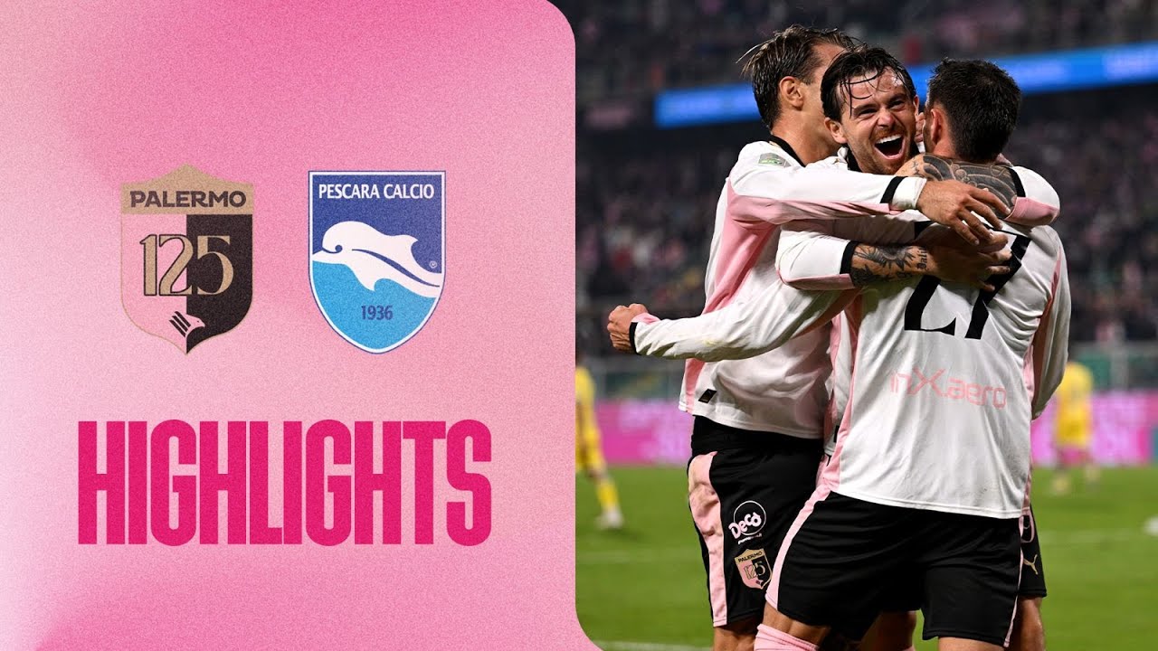 Palermo-Pescara 5-0 | HIGHLIGHTS 11ª giornata Serie B 25/26