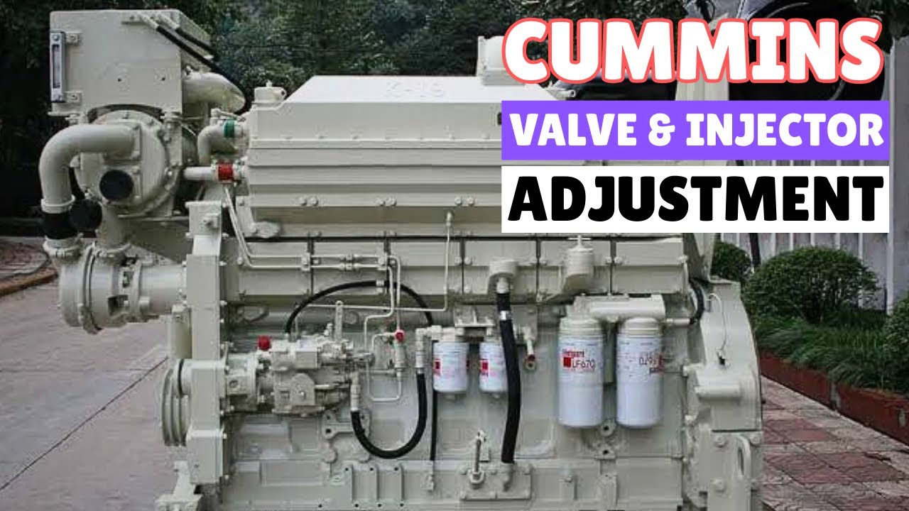 [CUMMINS] VALVES & INJECTOR Adjustments | (KTA-19) | Technical Vlog 007