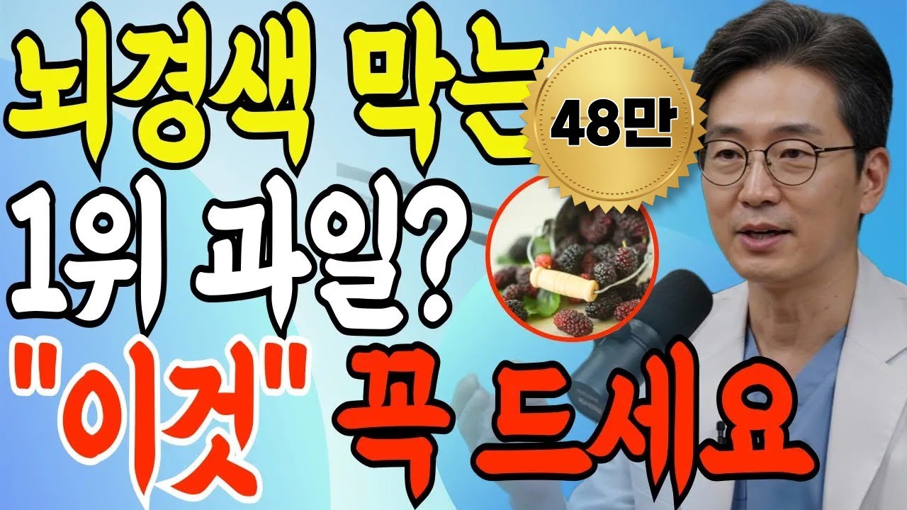 뇌경색 예방하는 3가지 과일 🍇 혈관 막힘 해결하는 놀라운 방법 (의사들이 숨기는 진실)