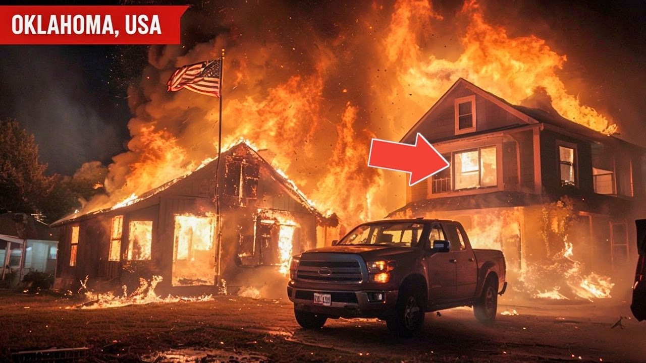 Oklahoma's WORST Wildfire Disaster Caught On Camera