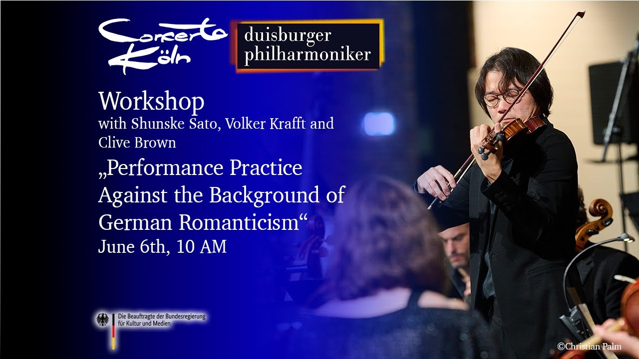 &ldquo;Performance Practice Against the Background of German Romanticism&rdquo; with Clive Brown