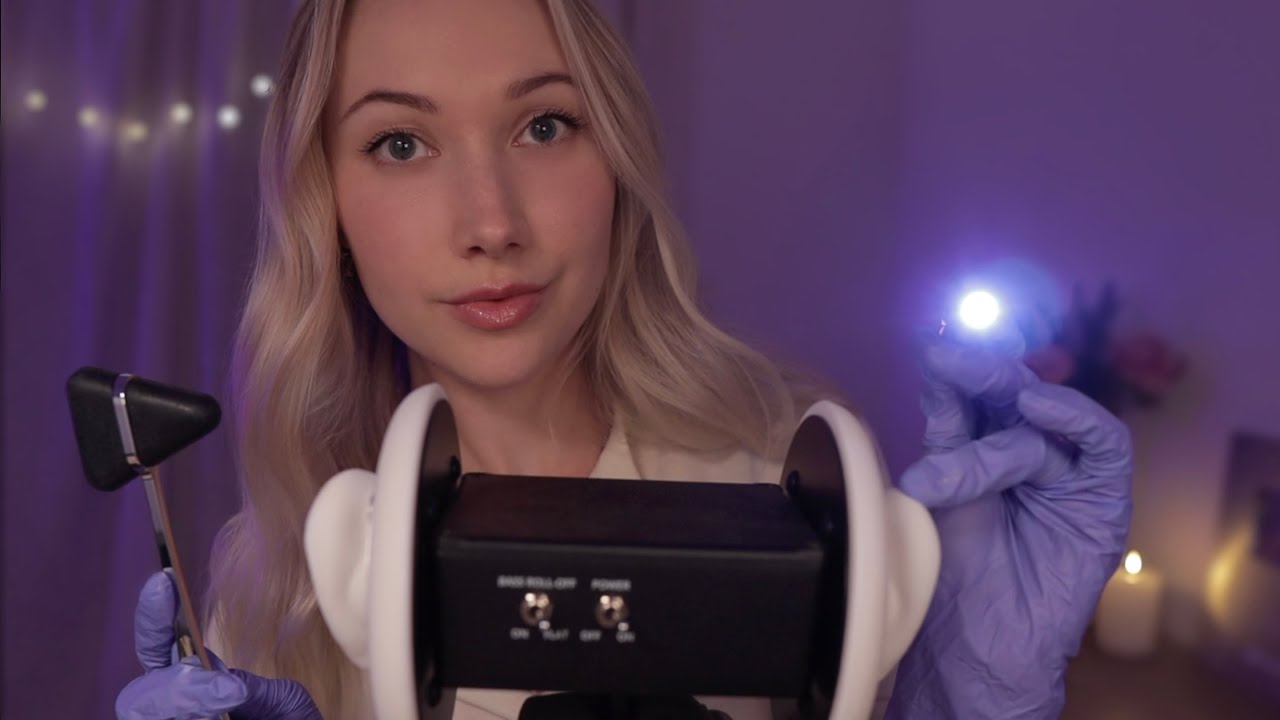 ASMR Your Ears Hurt? 🩺 Healing Ear Exam, Gentle Checkup & Cleaning👂
