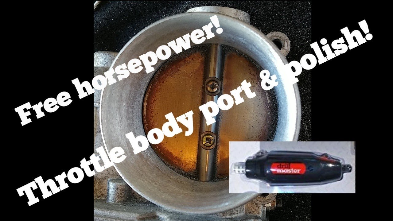Free horsepower throttle body port and polish