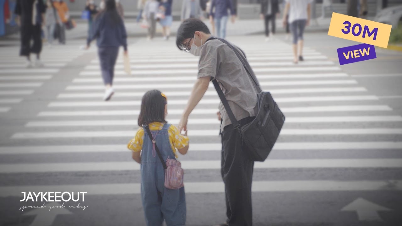 a child asking adults to hold hands across the street (feat. Rony Chuny) | JAYKEEOUT