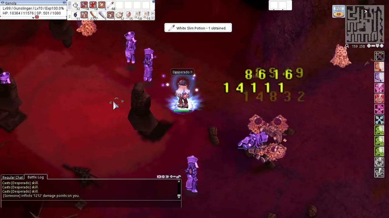 Ragnarok Online - Gunslinger Desperado Test 99/70 Revo Classic