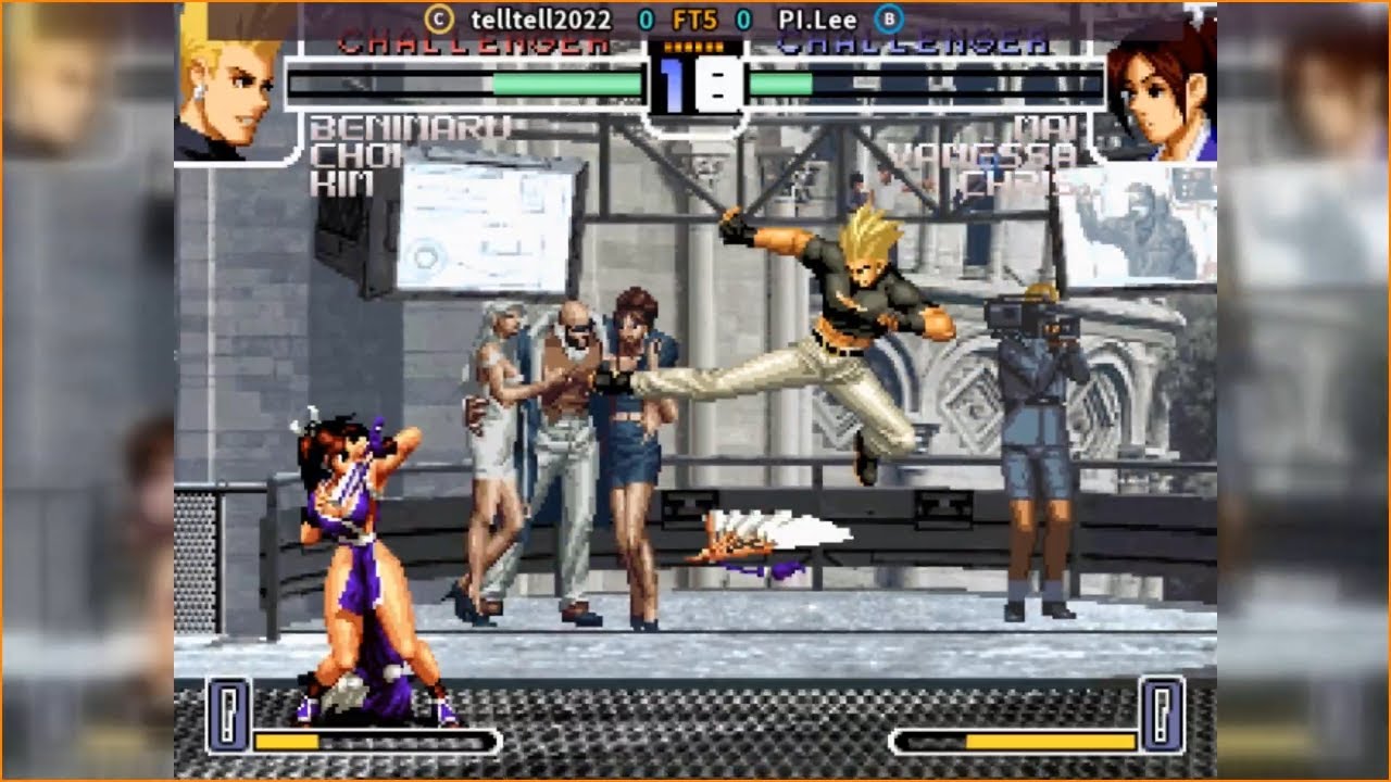 Fightcade 👊 The King Of Fighters 2002 👊🏾 telltell2022 🇭🇰 🆚 PI.Lee 🇰🇷 FT5 👊