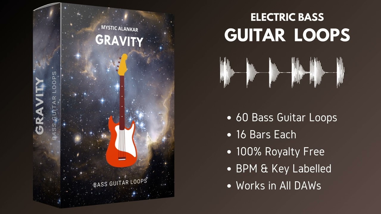 Bass Guitar Loop Kit | Sample Pack | Royalty Free