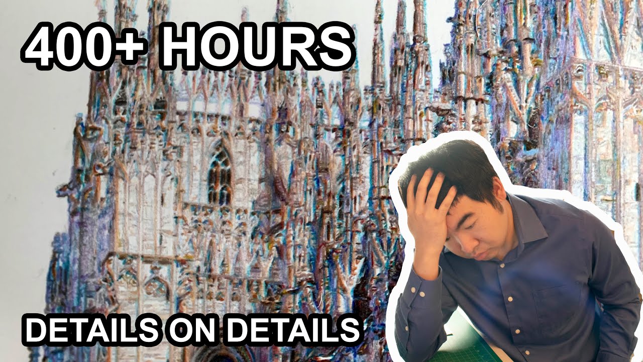 This Drawing Nearly Drove Me Insane - Drawing Milan Cathedral (400+ Hours)