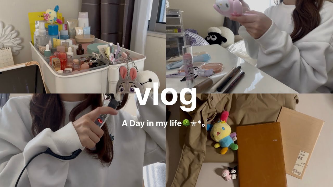 【初投稿】予定0の日の過ごし方｜社会人Vlog🌿