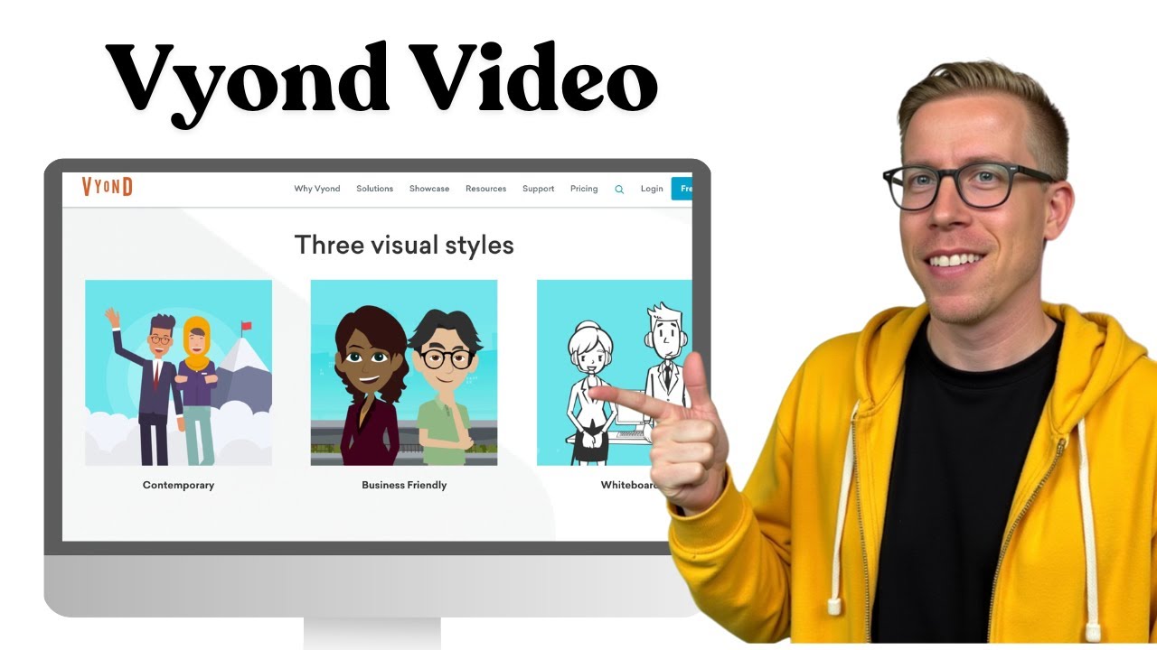 Vyond Tutorial and Review - How to Create Videos with AI!