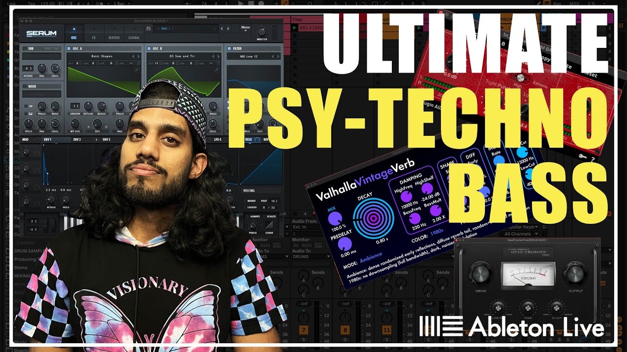 How To Make a Psy Trance/Techno Bass w/ Serum & Ableton