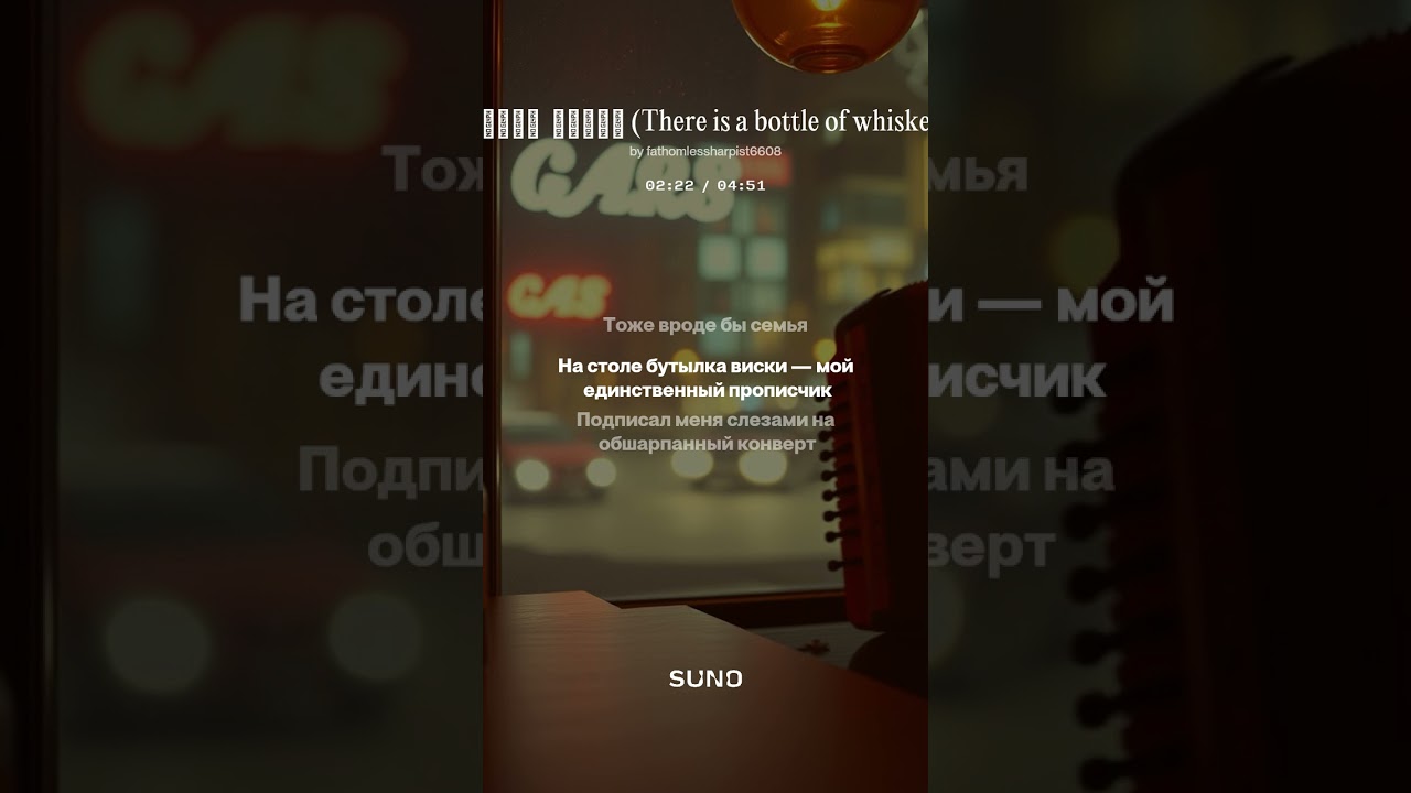 На столе бутылка  виски There is a bottle of whiskey on the table