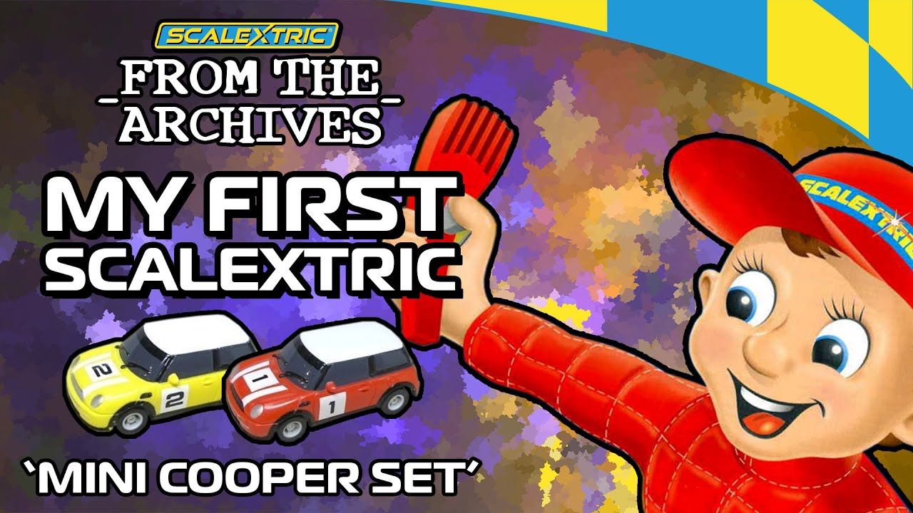 SCALEXTRIC | FROM THE ARCHIVES - My First Scalextric 'Mini Cooper Set'