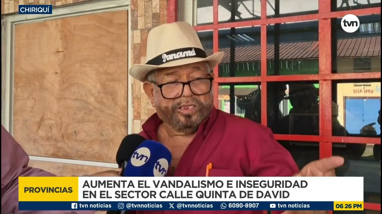 Preocupa aumento de vandalismo en Calle Quinta de David