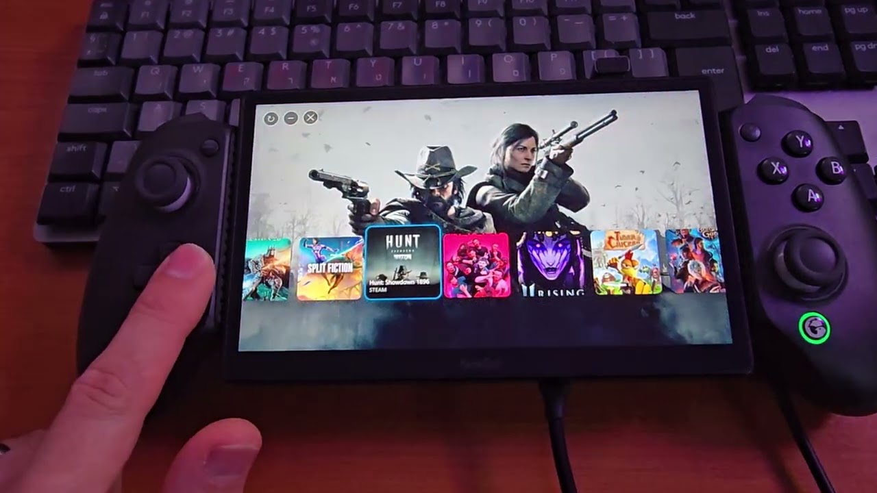 GameSir G8 Plus + One Game Launcher (MYUI)