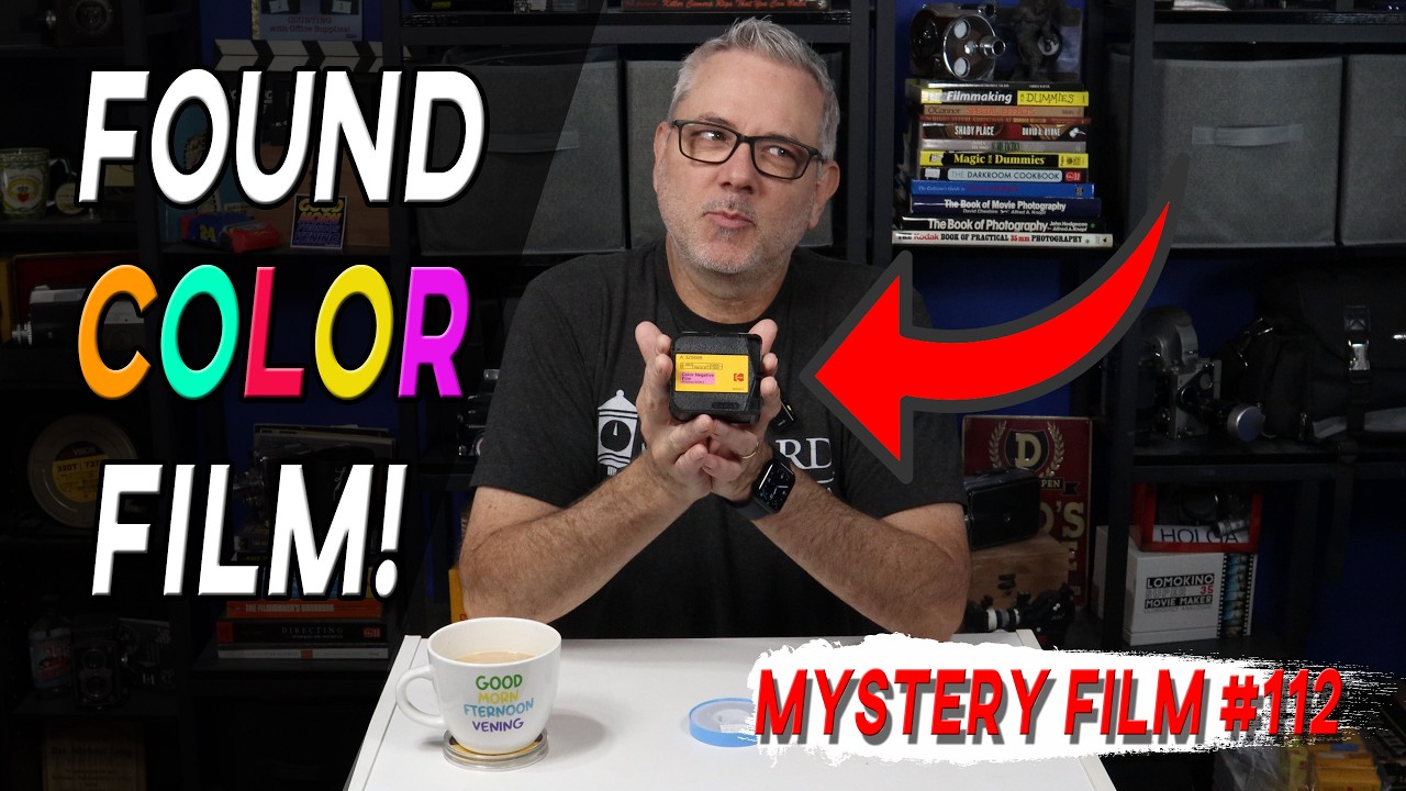 VERY WEIRD! Super 8 Color Mystery Film! Kodak Vision 200T Developed & Scanned! | Found Film 112