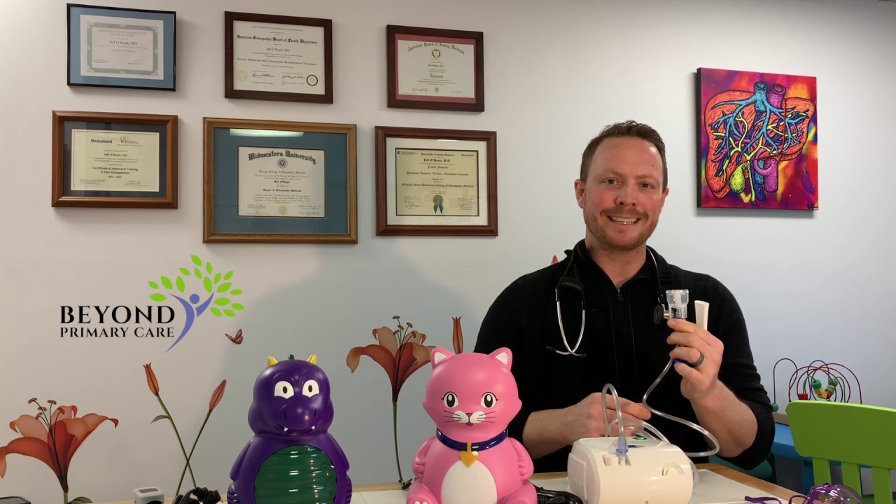 HOW TO USE A NEBULIZER