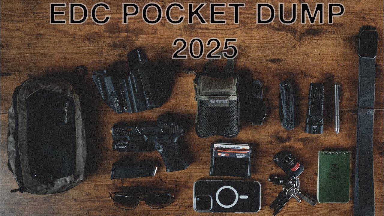EDC POCKET DUMP 2025