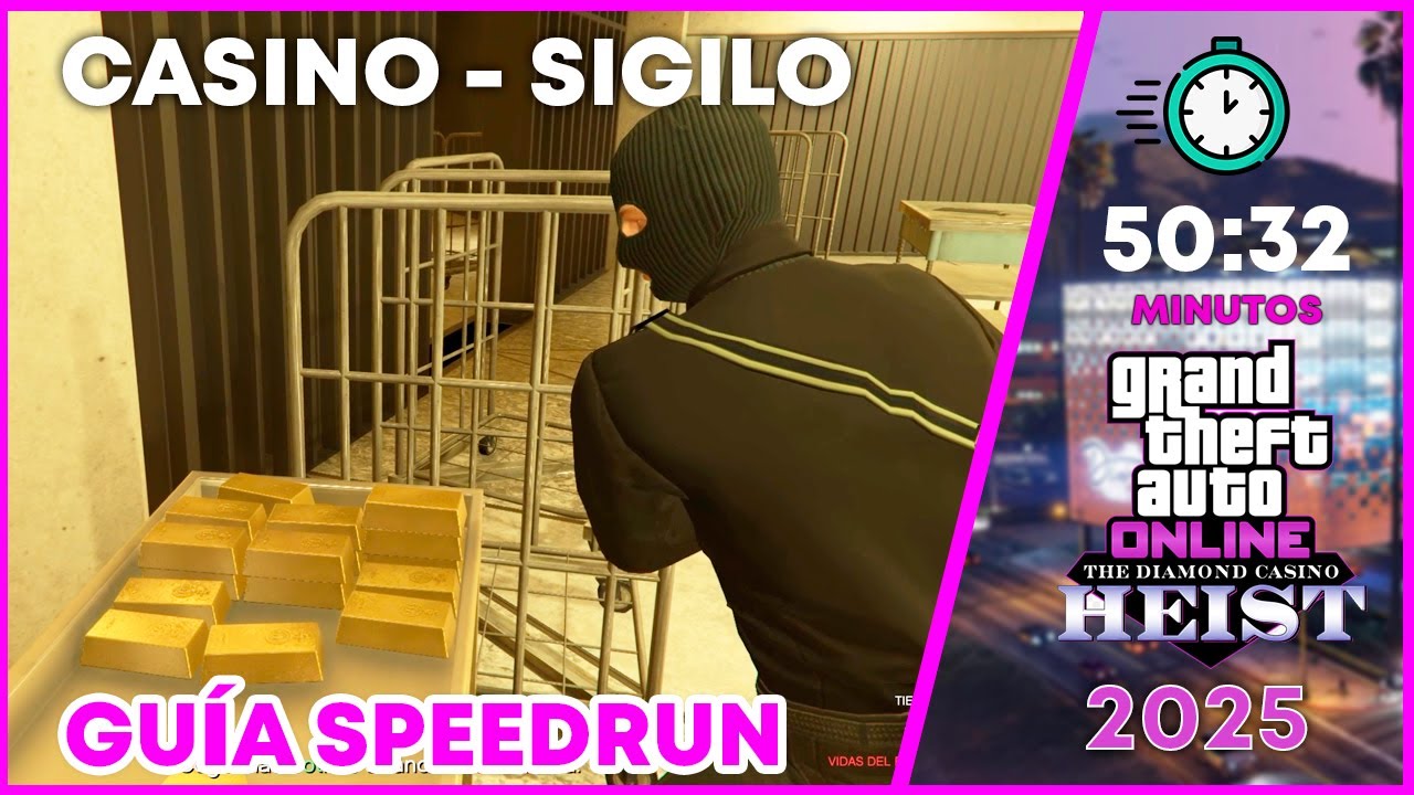 GUIA SPEEDRUN del ROBO al CASINO en SIGILO 2025 || GTA V Online
