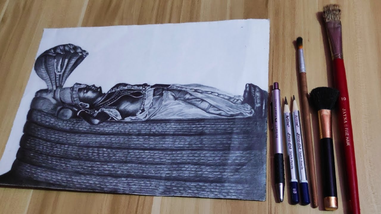 Drawing Art Dribute (Sayana Vishnu Perumal) || Art 888
