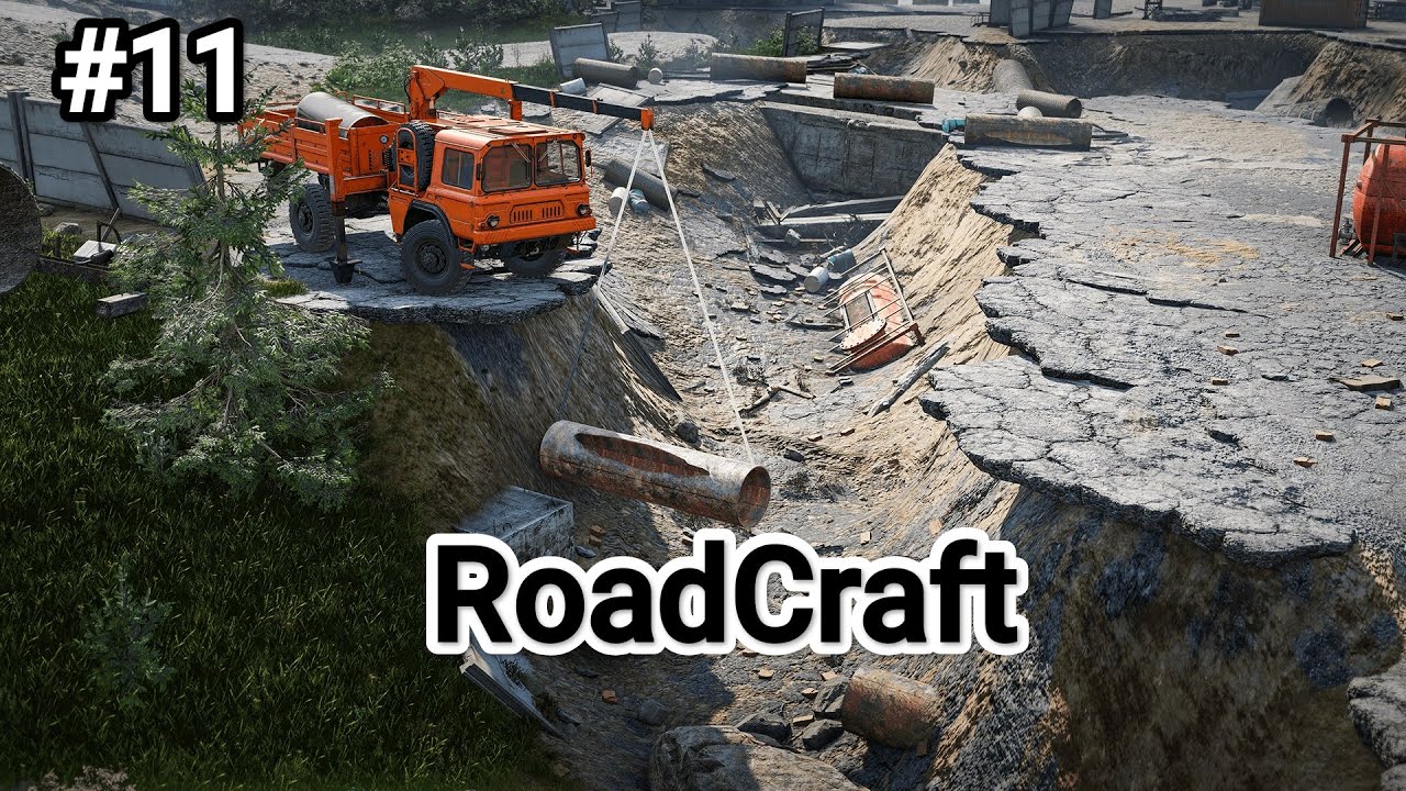 Восстановление трубопровода RoadCraft #11