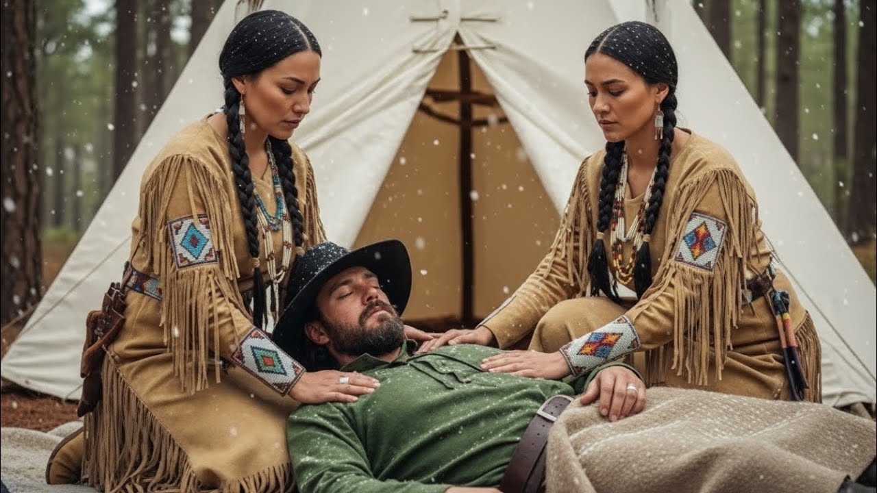 „Halt den Mund, Cowboy… Du erfrierst! –Die Nacht Zwischen Zwei Apache-Schwestern Veränderte Sein 🤠🔥
