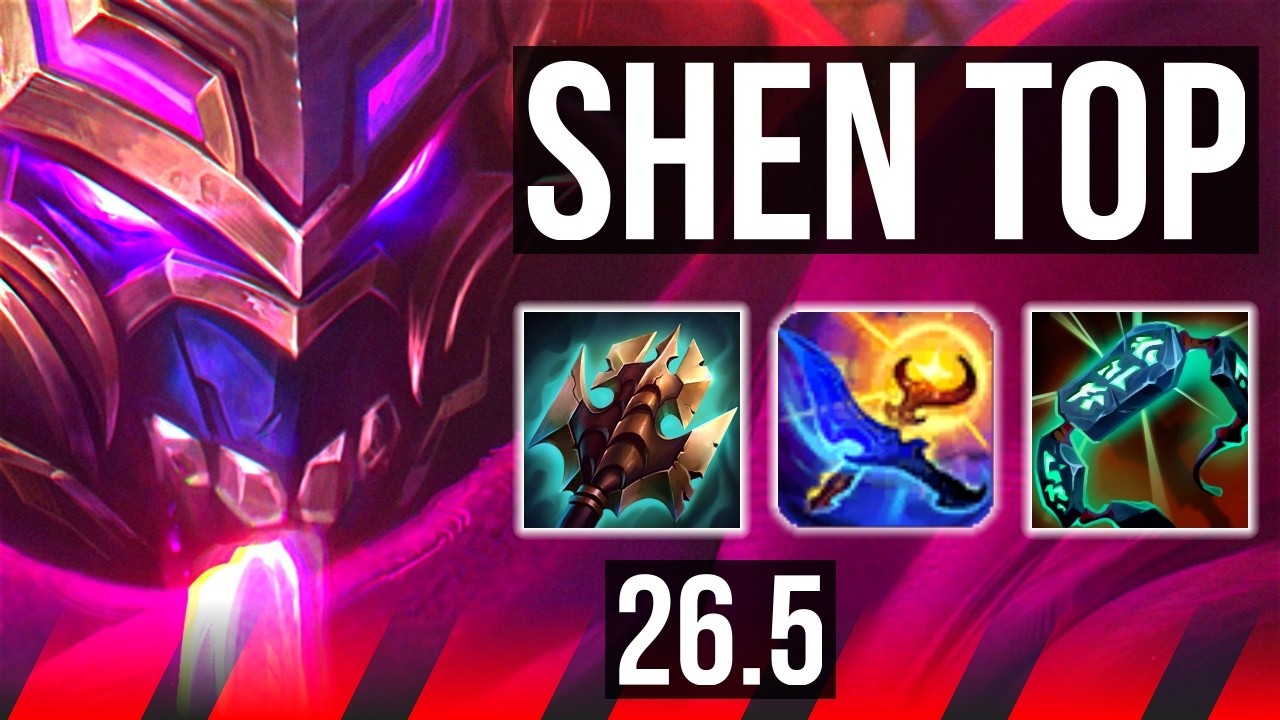 SHEN vs RENEKTON (TOP) | 79K damage | EUNE Master | 26.5