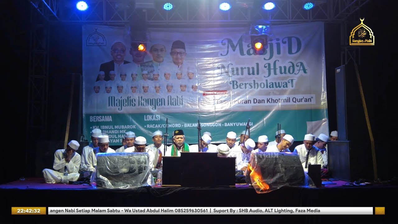 Full Sholawat Majelis Sholawat Kangen Nabi - Racak Bersholawat dalam rangka Isra Mi'raj