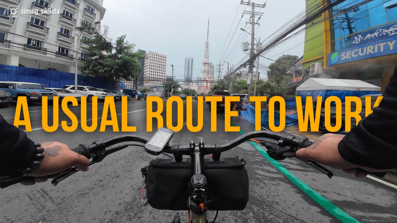 #POV: Ride to Work with 