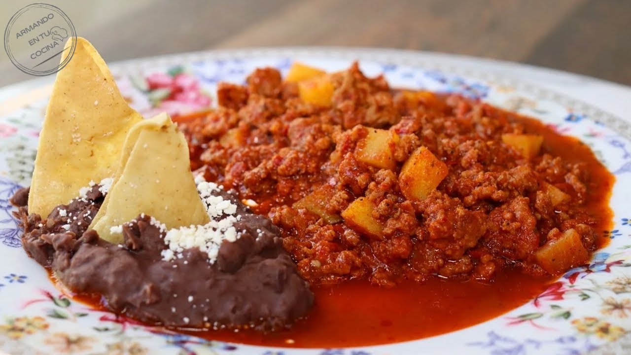 Comida Economica Con Carne Molida