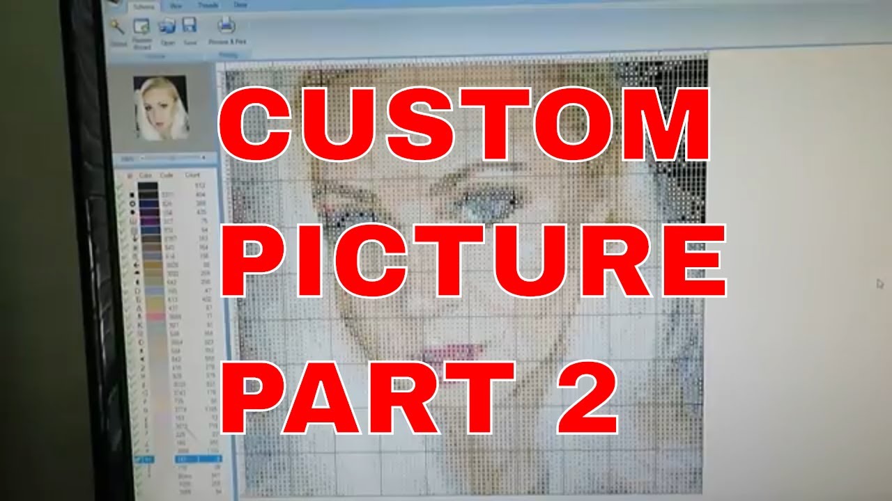 How To Create Custom Diamond Painting PART#2