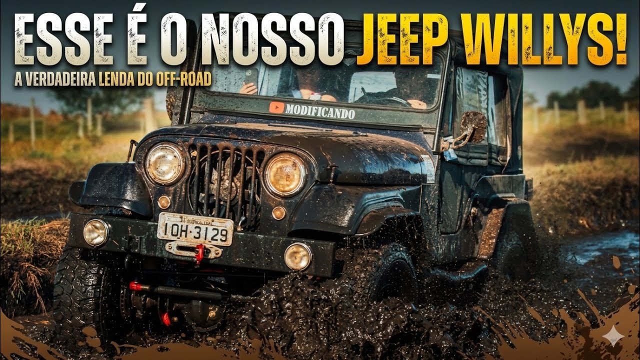 Esse é o nosso Jeep Willys 1962  