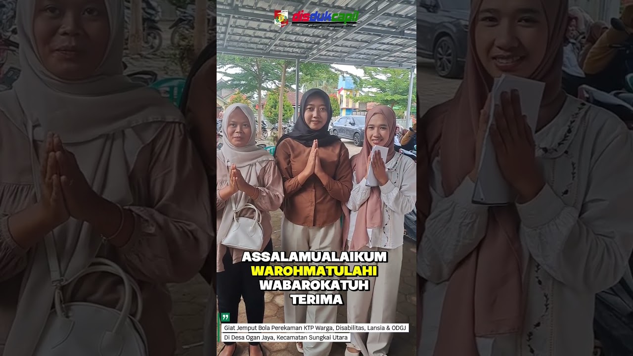 Disdukcapil Kabupaten Lampung Utara Melaksanakan Kegiatan Jemput Bola 