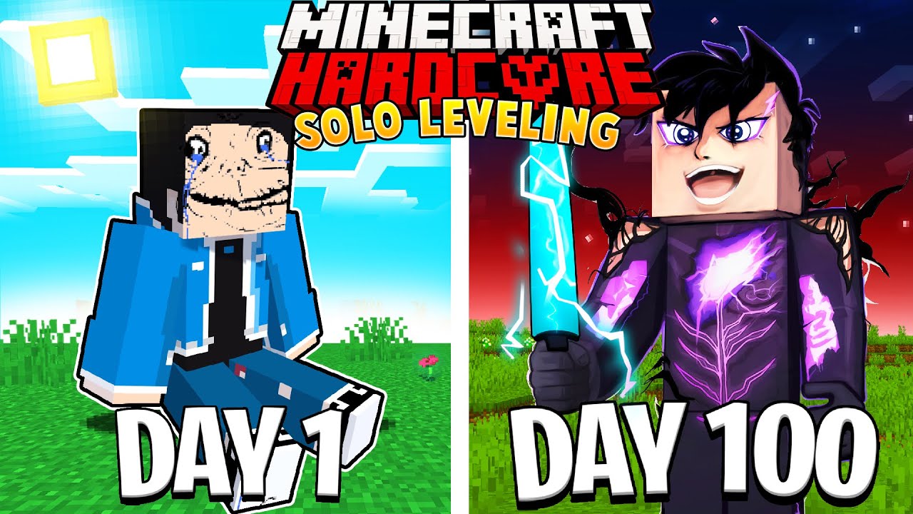 100 Days SOLO LEVELING, But The Mod UPDATES Every Day
