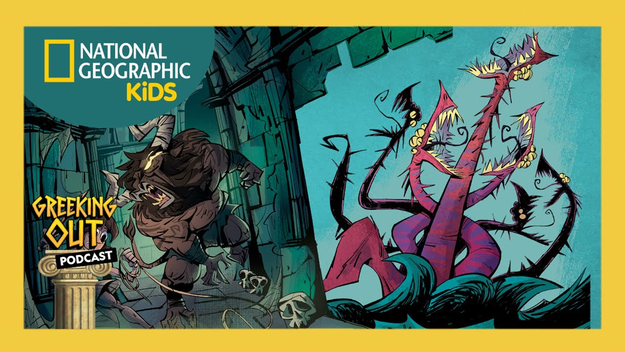 Greeking Out Podcast | Episode 3 | Ancient Greek Monster Mash | @natgeokids
