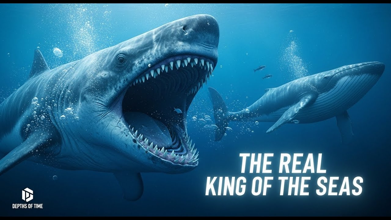 🦈 The Megalodon – The Real King of the Ancient Seas | Depths of Time Documentary