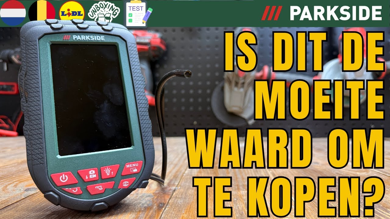 INSPECTIECAMERA Parkside PKIK 4.3 A2 DUTCH NEDERLANDS  BELGIUM LIDL