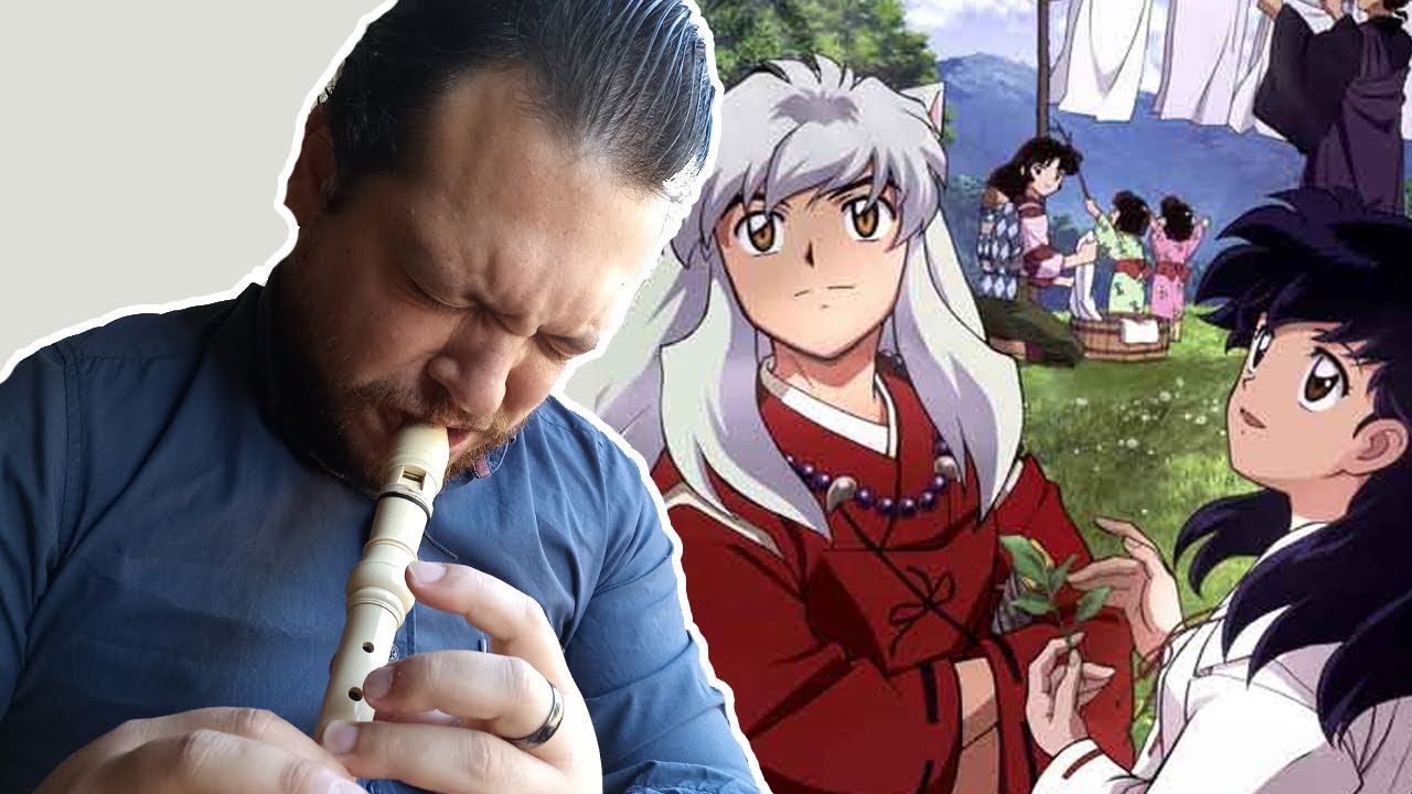 AIKA SONG de INUYASHA en flauta dulce con notas
