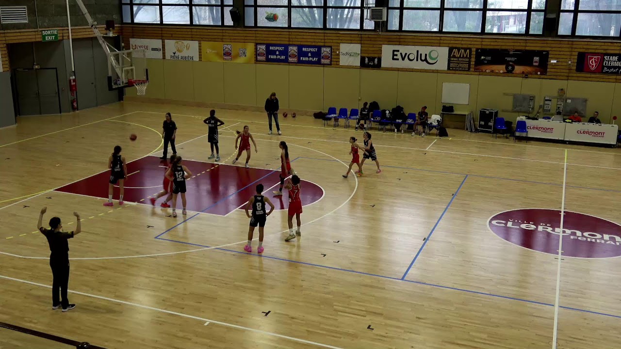 Match BBLM vs Clermont Gergovie U13F 24.01.2026