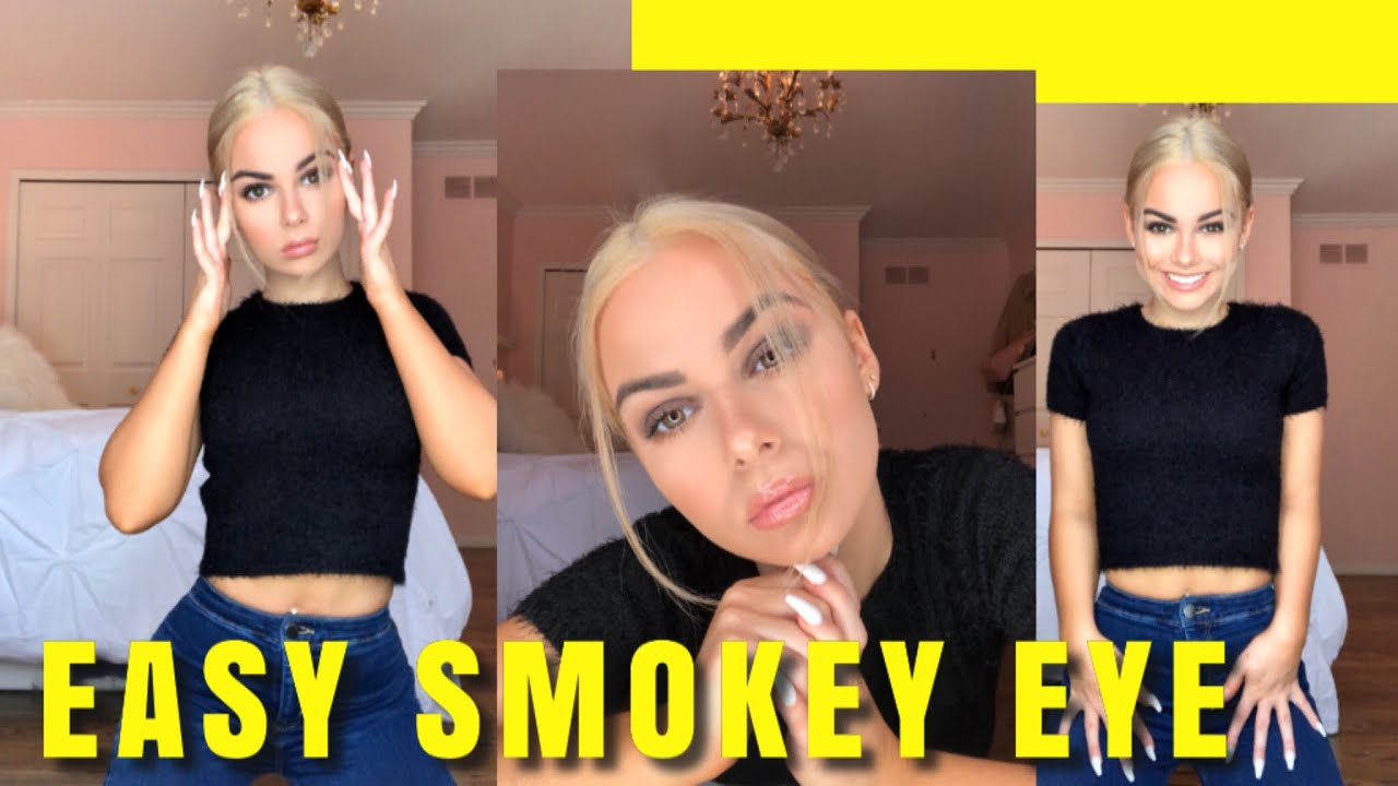 MY GO TO EASY SMOKEY EYE || EJB